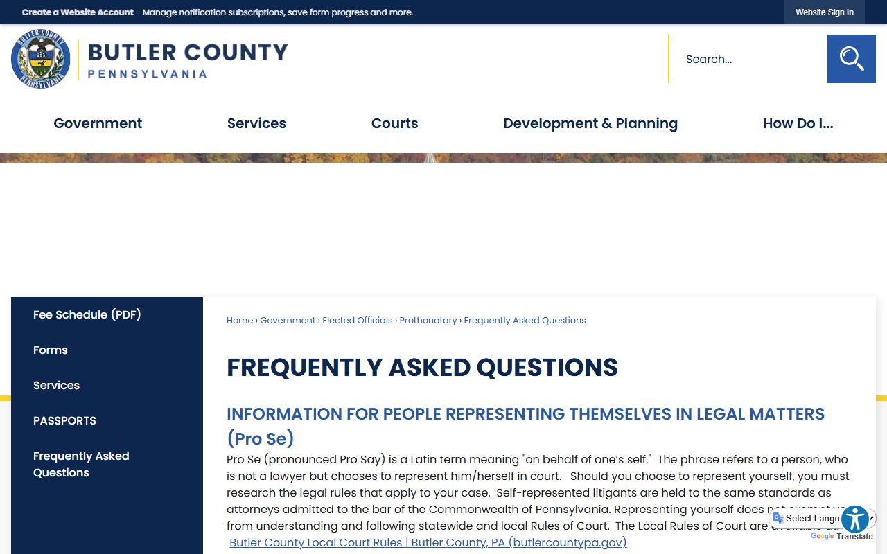 Butler County marriage and divorce records certified divorce decree FAQ